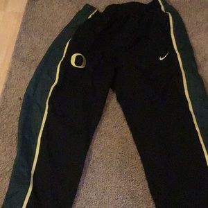 Nike Oregon Duck basketball breakaway pants. Large. Rare and barely worn.
